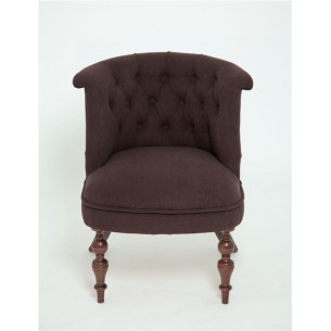 Кресло Бархат (темный тон / RS 32 - коричневый)