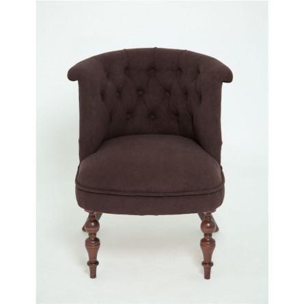 Кресло Бархат (темный тон / RS 32 - коричневый)