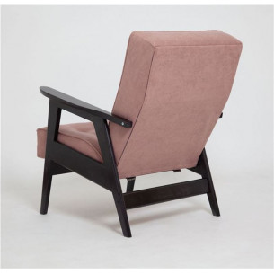 Кресло РЕТРО (венге / RS 12 - розовый)