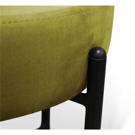 Банкетка В 4-SHT (ткань-металл/фисташкой-черный...