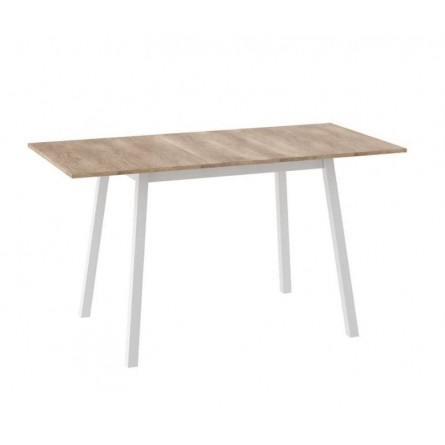 ТИРК стол раздвижной 110(142)х70 Дуб каньон/Белый