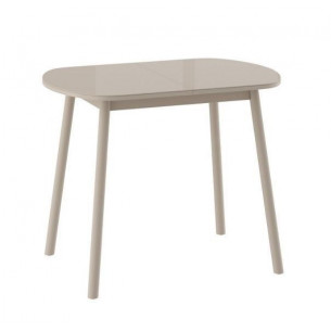 РАУНД стол раздвижной со стеклом 94(124)х64,...