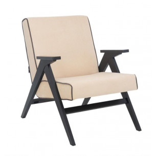 Кресло "Вест" (Венге, ткань Verona Vanilla, кант Verona...