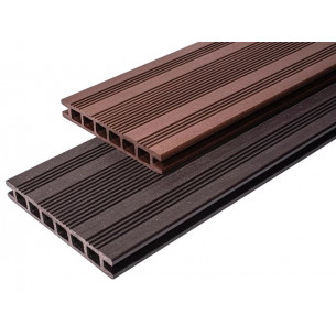 Террасная доска ECODECK шовная.