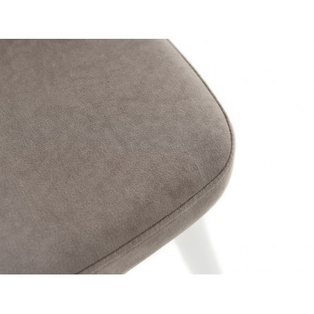 Стул Белиз/Металл Белый муар/ТканьГэлекси 05