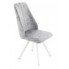 Стул Сильвио/Металл Белый муар/ТканьДиджитал силвер Стул Сильвио/Металл Белый муар/ТканьДиджитал силвер