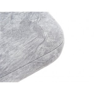 Стул Сильвио/Металл Белый муар/ТканьДиджитал силвер