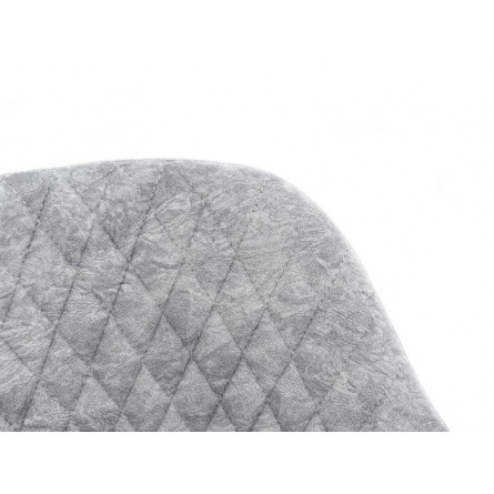 Стул Абсент/Металл Белый муар/ТканьДиджитал силвер