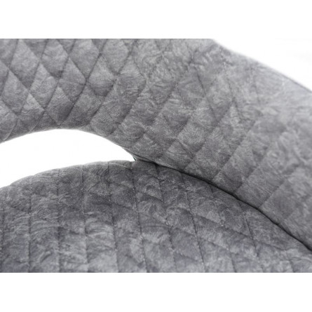 Стул Абсент/Металл Белый муар/ТканьДиджитал силвер