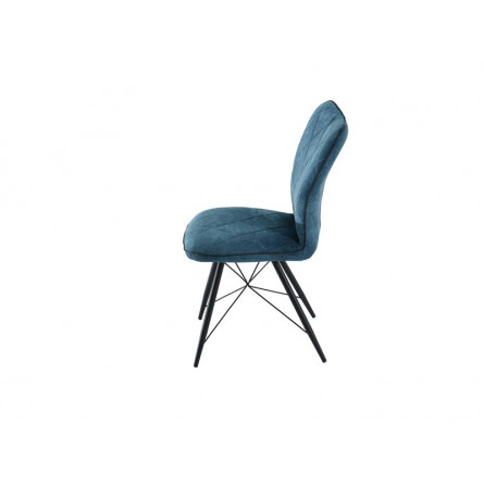 Стул Риоха/Металл, Паук 2 Черный муар/ТканьМилано 08