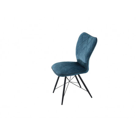 Стул Риоха/Металл, Паук 2 Черный муар/ТканьМилано 08