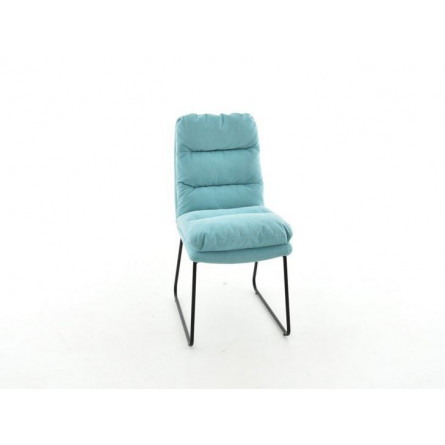 Стул Софт/Металл Черный матовый Муар/ВелюрГэлекси 13