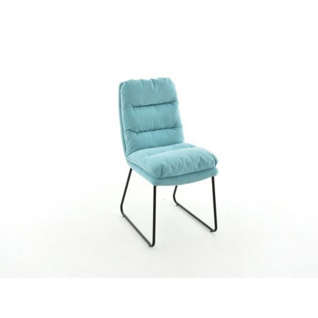 Стул Софт/Металл Черный матовый Муар/ВелюрГэлекси 13