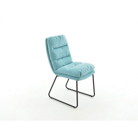 Стул Софт/Металл Черный матовый Муар/ВелюрГэлекси 13