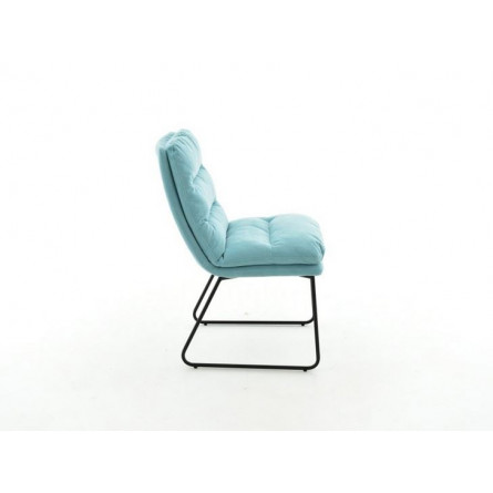 Стул Софт/Металл Черный матовый Муар/ВелюрГэлекси 13