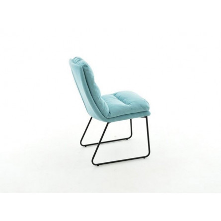 Стул Софт/Металл Черный матовый Муар/ВелюрГэлекси 13