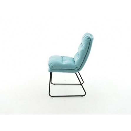 Стул Софт/Металл Черный матовый Муар/ВелюрГэлекси 13