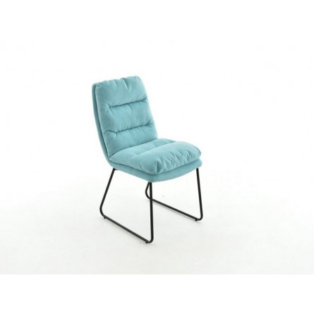 Стул Софт/Металл Черный матовый Муар/ВелюрГэлекси 13