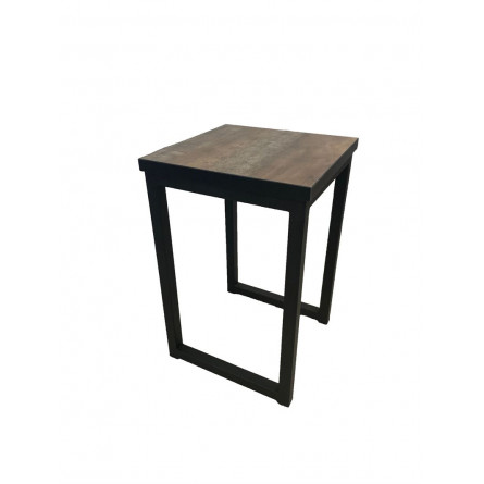 Табурет Саен 5/Металл СТ/Пластик/310*310 Черный/Траннсильвания