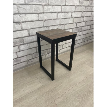 Табурет Саен 5/Металл СТ/Пластик/310*310 Черный/Траннсильвания