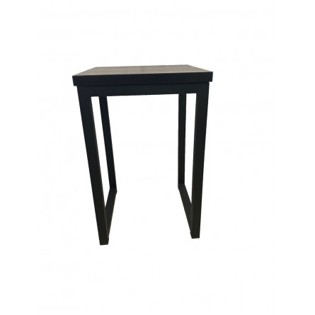 Табурет Саен 5/Металл СТ/Пластик/310*310 Черный/Траннсильвания