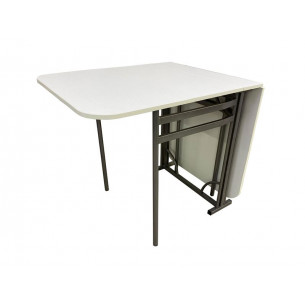 Стол-книжка 3 Искра/ЛДСП/18(154)*70*77/Искра/Белый/