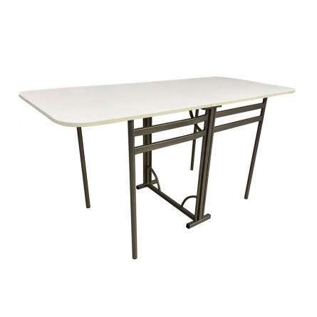 Стол-книжка 3 Искра/ЛДСП/18(154)*70*77/Искра/Белый/