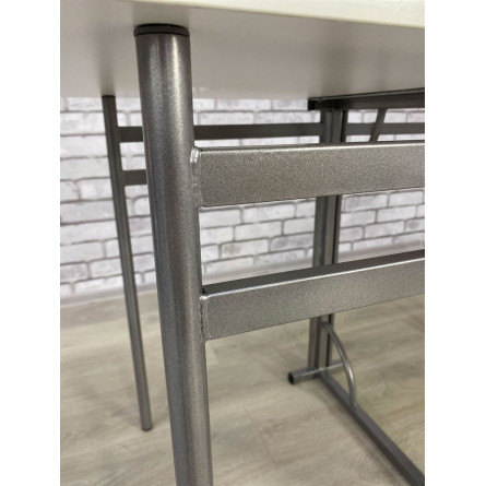 Стол-книжка 3 Искра/ЛДСП/18(154)*70*77/Искра/Белый/