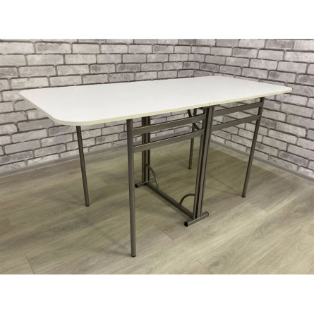 Стол-книжка 3 Искра/ЛДСП/18(154)*70*77/Искра/Белый/