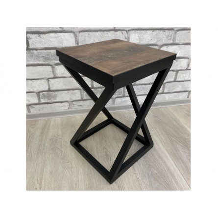 Табурет Саен 6/Металл СТ/Пластик 310*310/Черный/Трансильвания