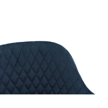 Стул Абсент/Металл Белый муар/ТканьМонолит Аквамарин