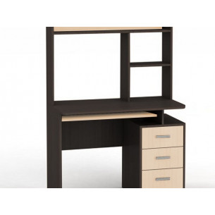 Стол компьютерный СК-3 венге/млечный