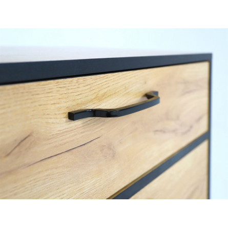 Тумба ТВ Виртон-1 закрытая Дуб крафт золотой