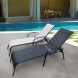Шезлонг-лежак Бирма-1 MC-2051A Black Шезлонг-лежак Бирма-1 MC-2051A Black