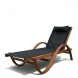 Шезлонг-лежак Мальта AFM-511 Black Шезлонг-лежак Мальта AFM-511 Black