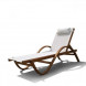 Шезлонг-лежак Мальта AFM-511 White Шезлонг-лежак Мальта AFM-511 White