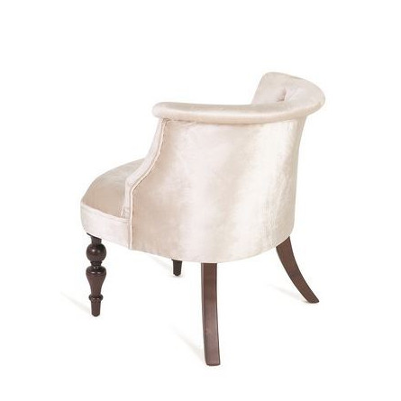 Кресло Бархат (темный тон / 30 - бежевый)