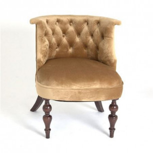 Кресло Бархат (темный тон / 5 - золото)