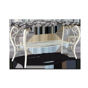 Банкетка Грация 685 металл/гобелен (золотой антик/Зарина)