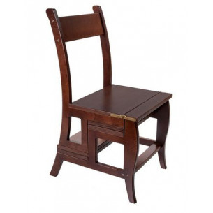 Стул-лестница трансформер (красное дерево)