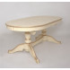 Стол Макси (цвет:Слоновая кость + сусальное золото)