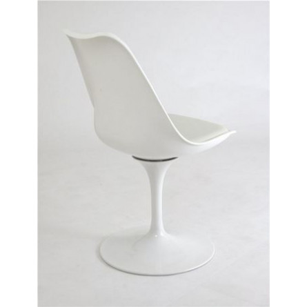 Стул на круглом основании 635-E-Т (WHITE 07/основание Белый)