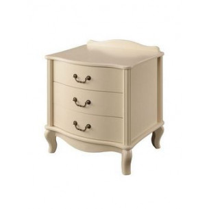Тумбочка прикроватная "Джульетта" 3 ящ. (дуб шампань) Вис