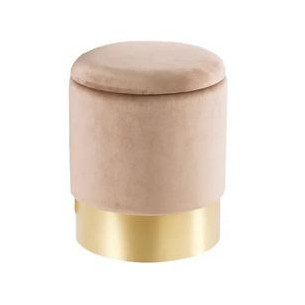 Пуф HD-06 VELUTTO 37 (Велюр/бежевый)