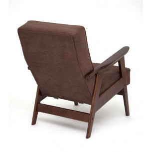 Кресло РЕТРО (темный тон / RS32 - коричневый)