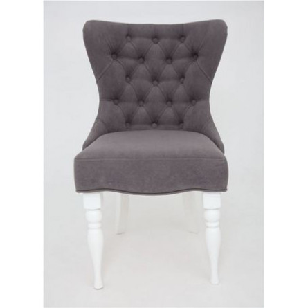 Кресло Вальс (эмаль белая / RS 15 - темно-серый)