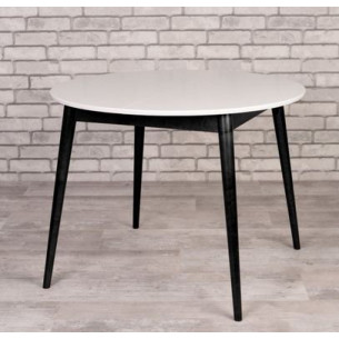 Стол Алиса-1000 (белый/венге) раздвижной