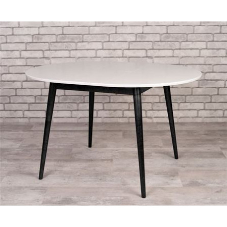 Стол Алиса-1000 (белый/венге) раздвижной