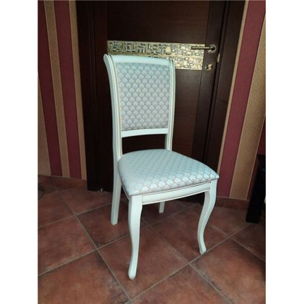 Стул "Дионис" (эмаль тон 11 + золот. патина/ткань Nota Gold)