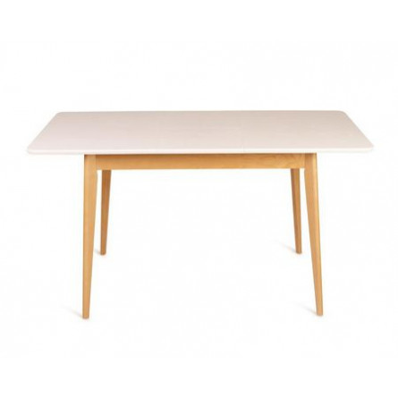 Стол Рэй-1030 (натуральный / белая эмаль) Прямоугольный